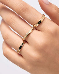 Gold Band Ring - Selena Ring