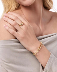 Chain Bracelet - Violet Chain Bracelet