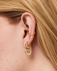 Statement Earrings - Eve Bar Hoops