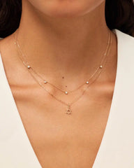 Solid Yellow Gold - Star of David Charm
