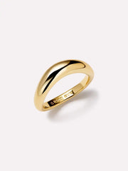 Gold Band Ring - Stevie