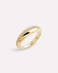 Gold Ring - Rowan Pave