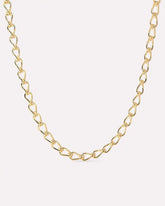 Gold Chain Necklace - Violet Chain Necklace