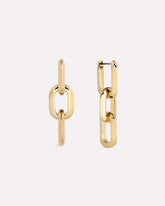 Statement Earrings - Eve Triple Link Hoops