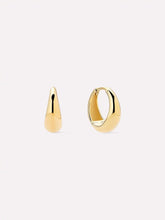 Small Gold Hoop Earrings - Nate Medium