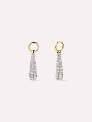Earring Charms - Micropave Drop Charms