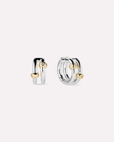 Silver Earrings - Cyrus Double
