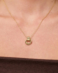Statement Necklace - Palmer Gold