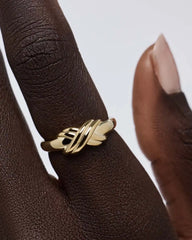 Gold Band Ring - Harper Ring