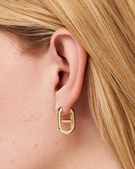 Statement Earrings - Eve Bar Hoops