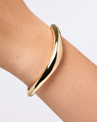 Gold Bangle Bracelet - Talia
