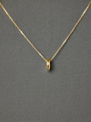 Solid Yellow Gold - Astra Diamond Charm
