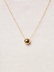Gold Pendant - Gold Mini Sphere Pendant