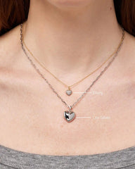 Gold Heart Necklace - Ellery