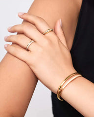 Gold Ring - Rowan Pave