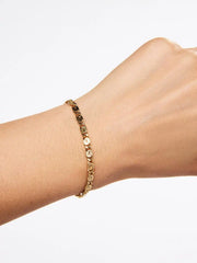 Gold Chain Bracelet - Navy Bracelet