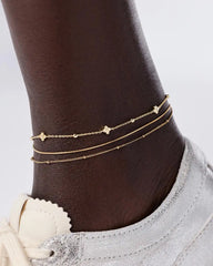 Gold Anklet - Hannah Anklet