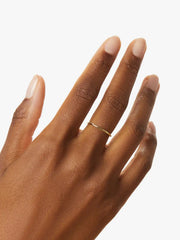 Gold Band Ring - Stephanie