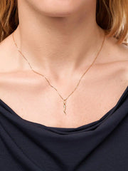 Solid Yellow Gold - Italian Horn Charm