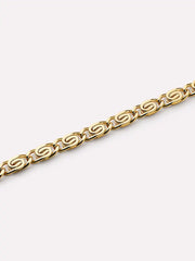 Gold Chain Bracelet - Navy Bracelet