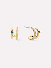 Double Hoop Earrings - Percy
