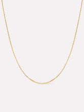 Silver Box Chain Necklace - Jo Gold