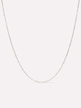 White Gold Chain - White Gold Paperclip Necklace