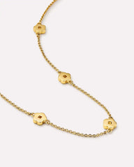 Flower Station Necklace - Rowena Necklace