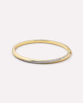 Gold Bangle Bracelet - Kira Bracelet