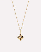 Solid Yellow Gold - Pearl Mini Liora Necklace