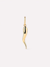 Solid Yellow Gold - Italian Horn Charm
