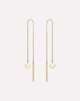 Solid Yellow Gold - Mini Flower Threaders
