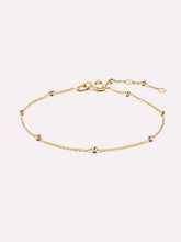 Solid Yellow Gold - Satellite Bracelet