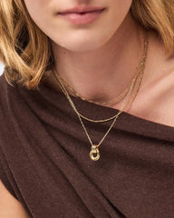 Statement Necklace - Palmer Gold