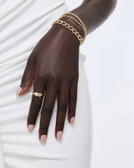 Gold Band Ring - Harper Ring