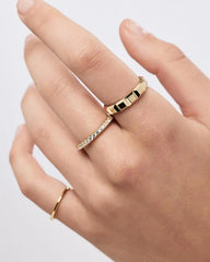Gold Band Ring - Keira