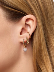 Drop Earrings - Ellery Hoops