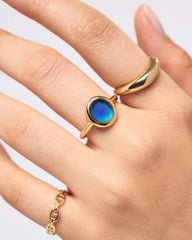 Gold Mood Ring - Mood Ring