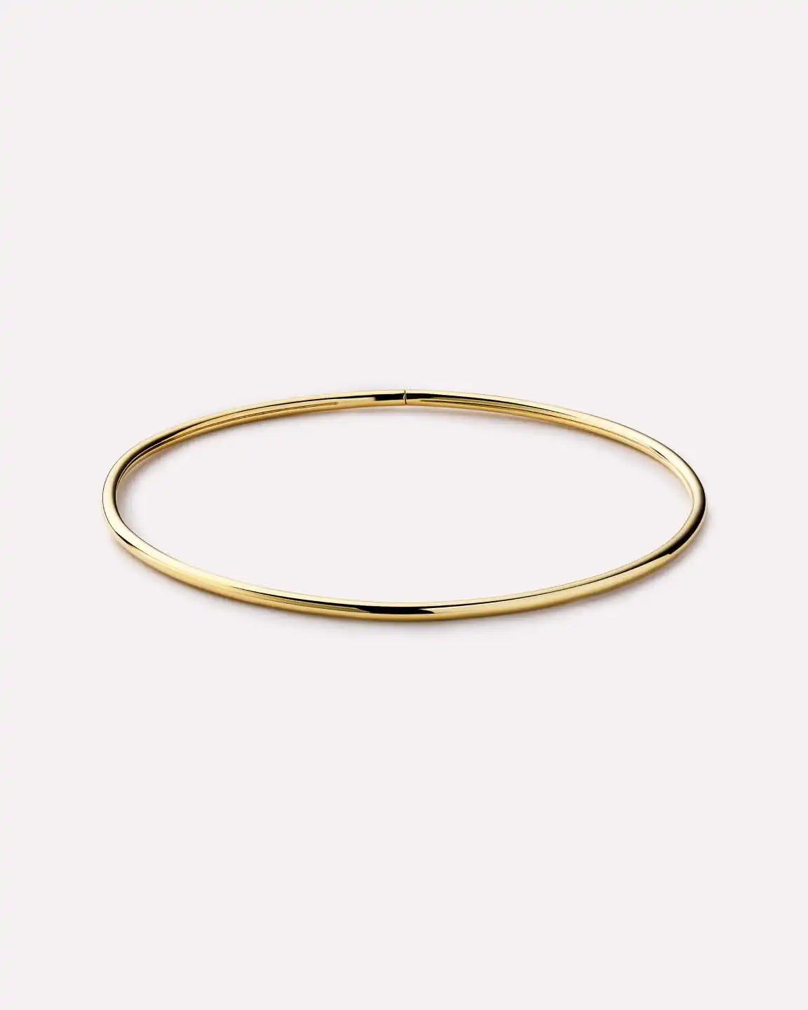 Gold Bangle Bracelet - Carter (2mm)