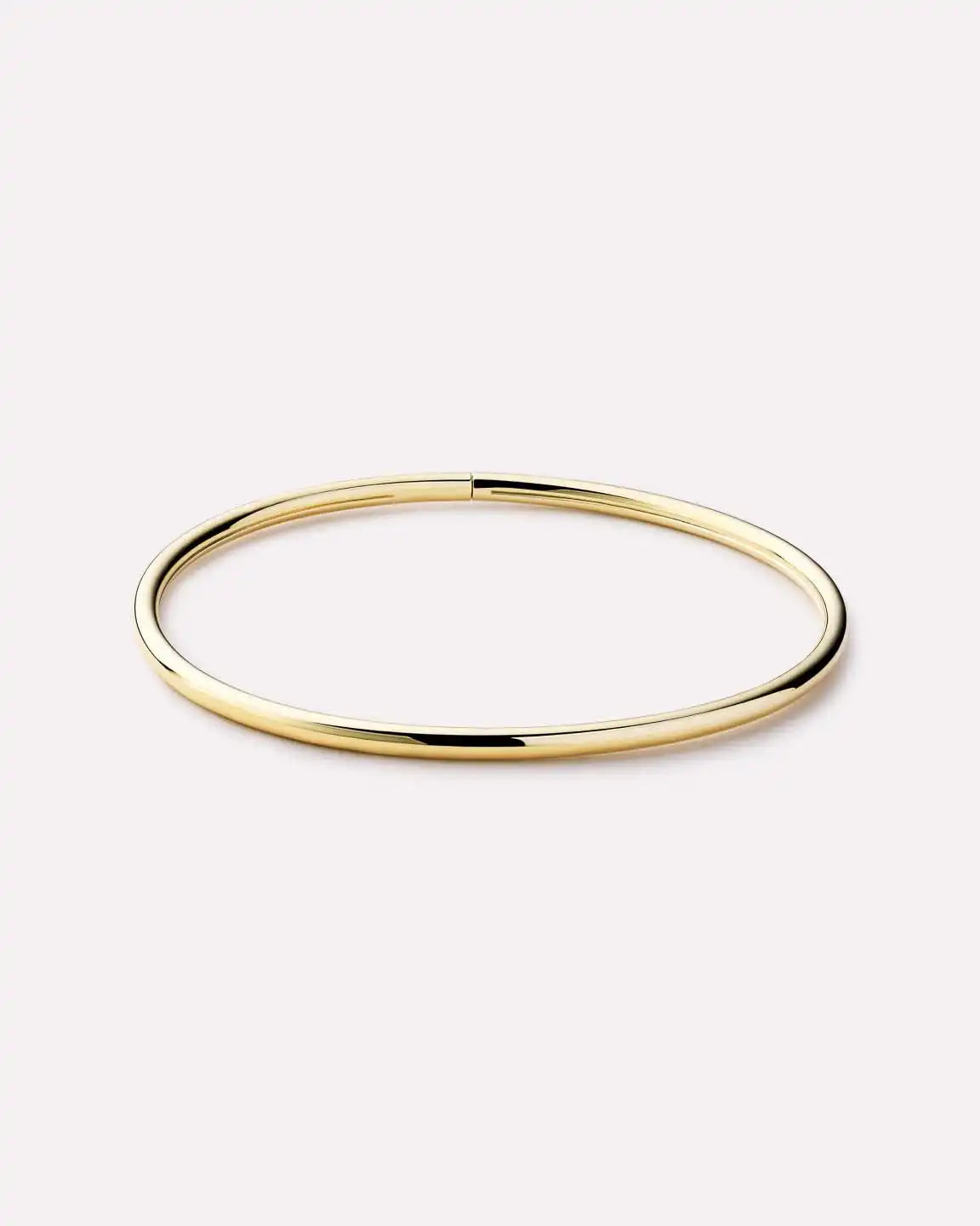 Gold Bangle Bracelet - Carter (3mm)