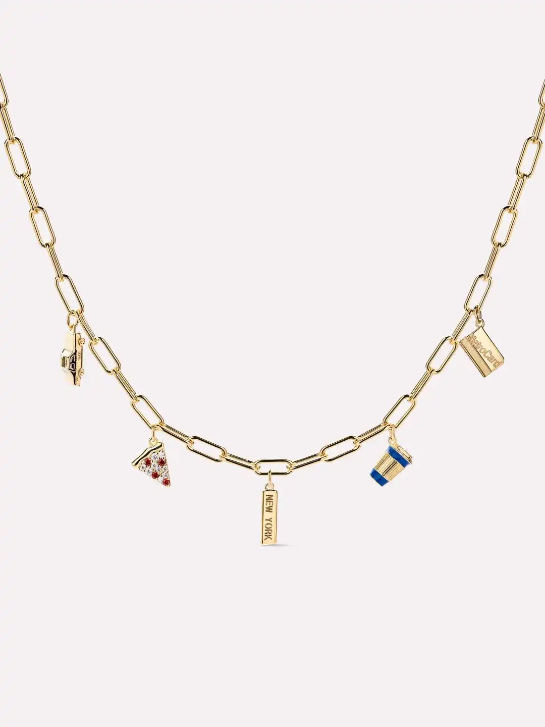 Charm Necklace - A New York Minute Necklace