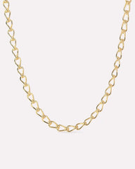Gold Chain Necklace - Violet Chain Necklace