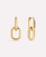 Statement Earrings - Eve Link Hoops