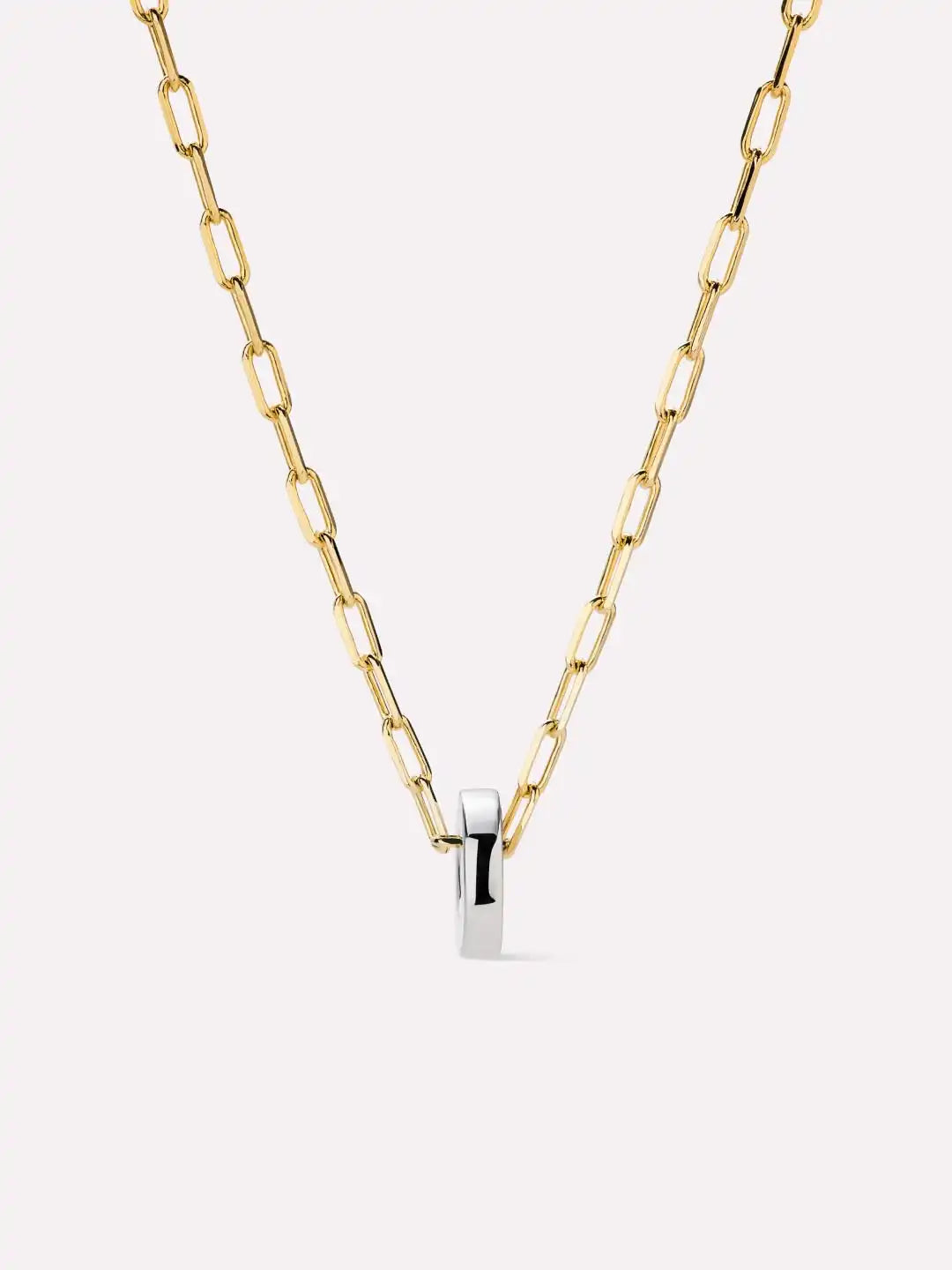 Gold Pendant - Jasper