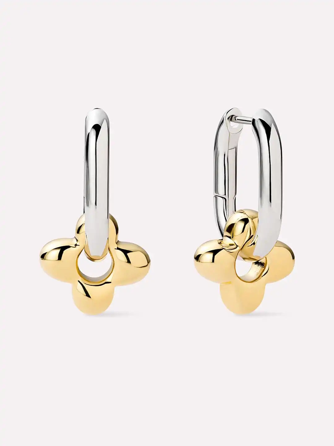 Flower Earrings - Cassia Hoops