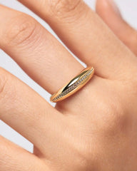 Gold Ring - Rowan Pave