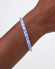 Cuff Bracelet - Arlo Marble Blue