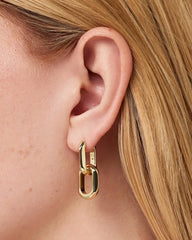 Statement Earrings - Eve Link Hoops
