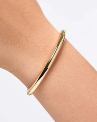 Gold Bangle Bracelet - Brynley