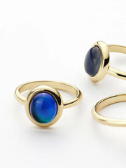 Gold Mood Ring - Mood Ring